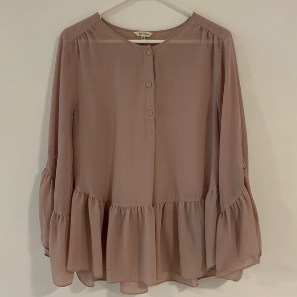 Relaxed Mauve Top - Picture 2 of 6